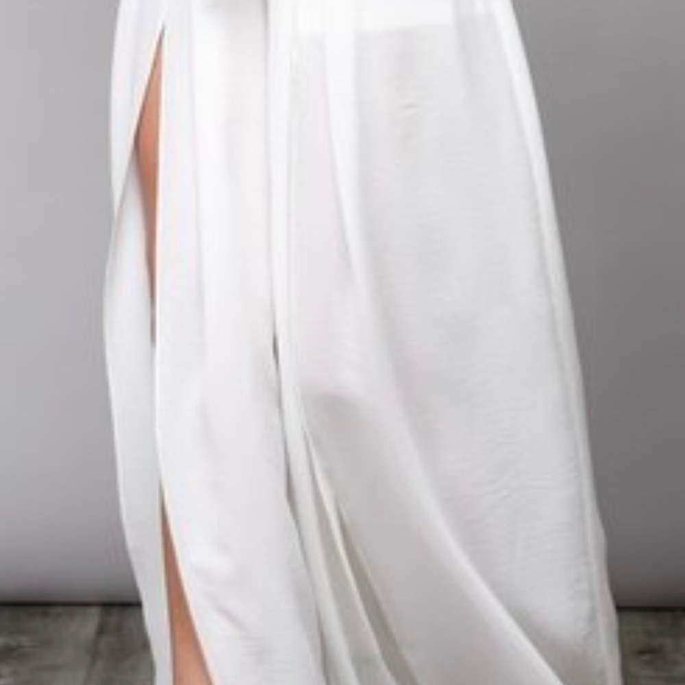SLIT WIDE LEG JUMPSUIT - Picture 6 of 6